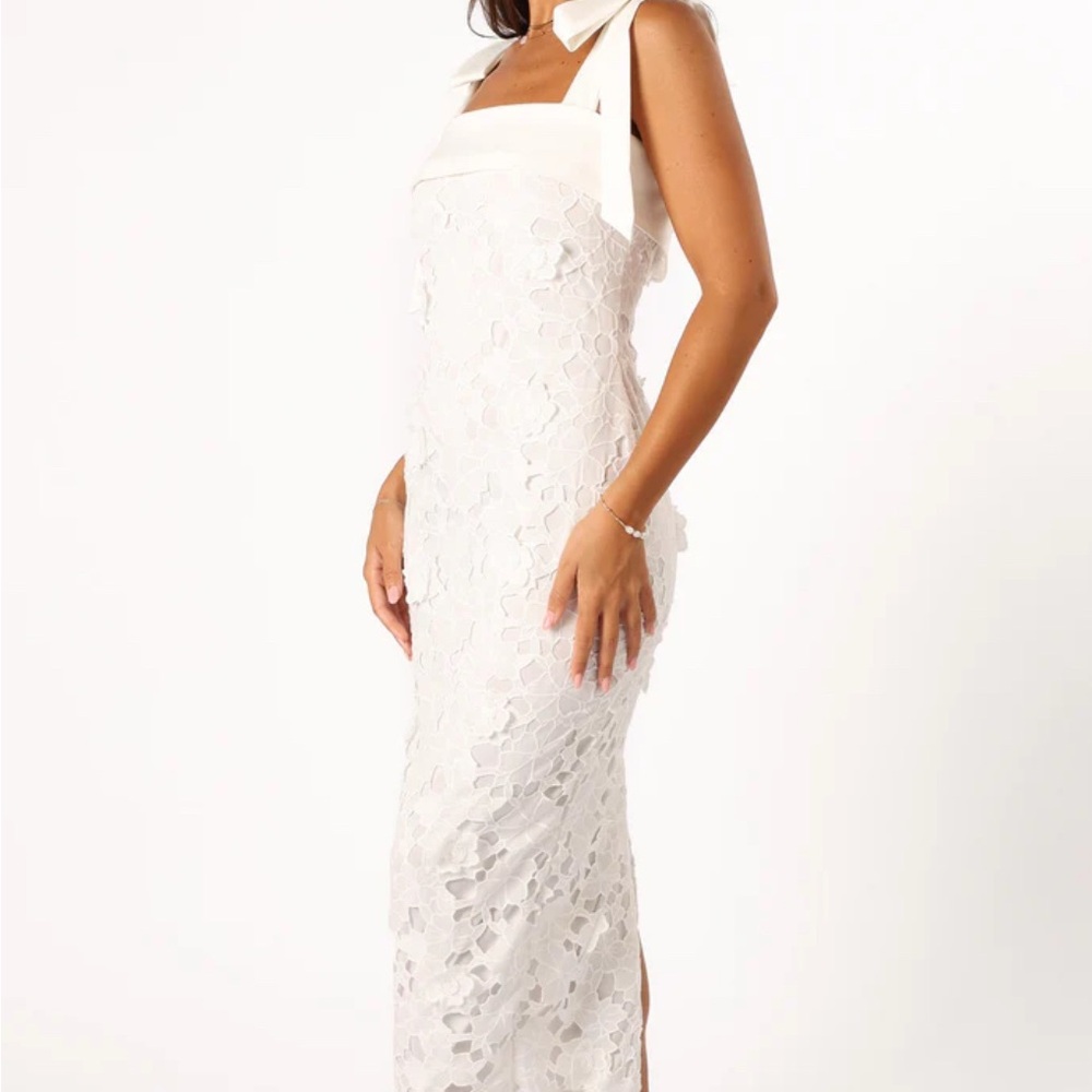 Bridal / Bridesmaid Dress - White Midi Dress